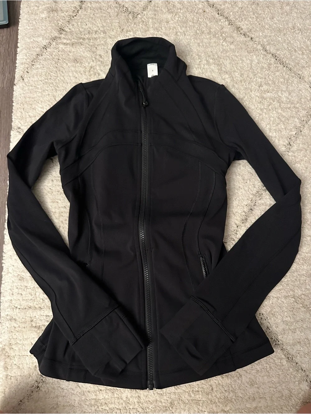 lululemon athletica Black Full-Zip Utility Jacket
